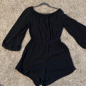 Long sleeve romper